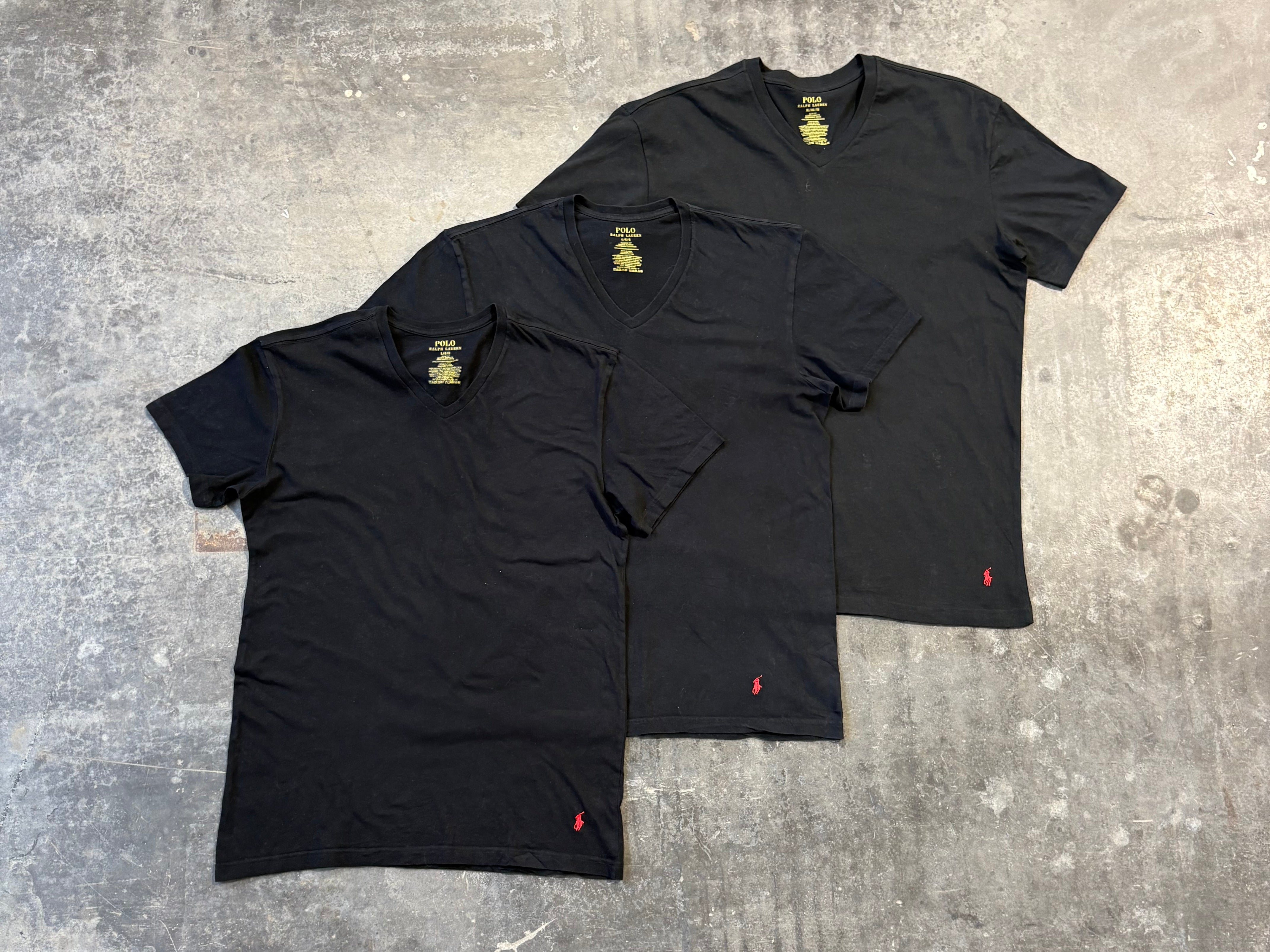 Ralph Lauren Tees Bottom Logo