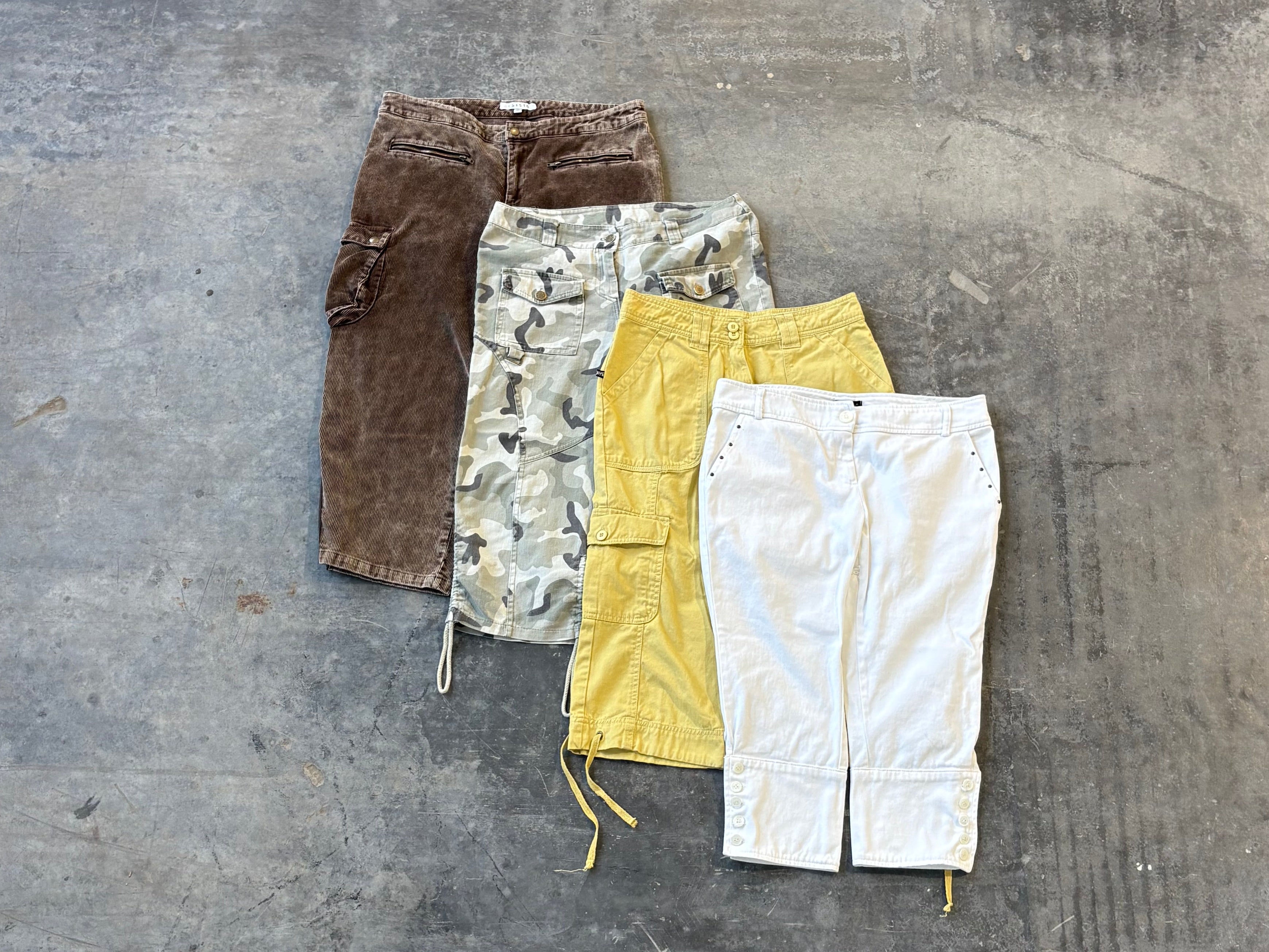 Y2K Style 3/4 Shorts