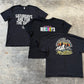 Black Printed Tees