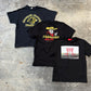 Black Printed Tees