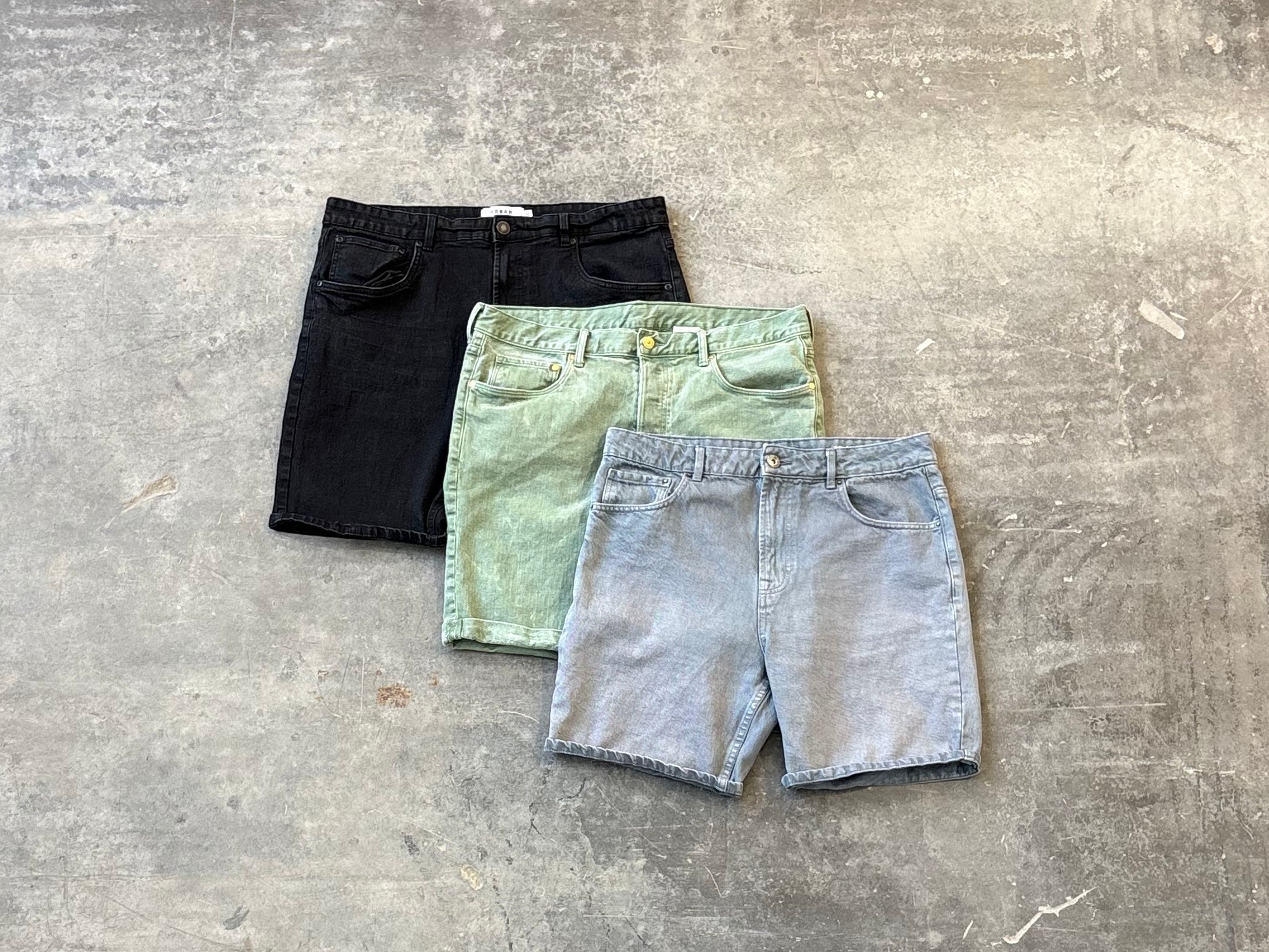 Man Denim Shorts