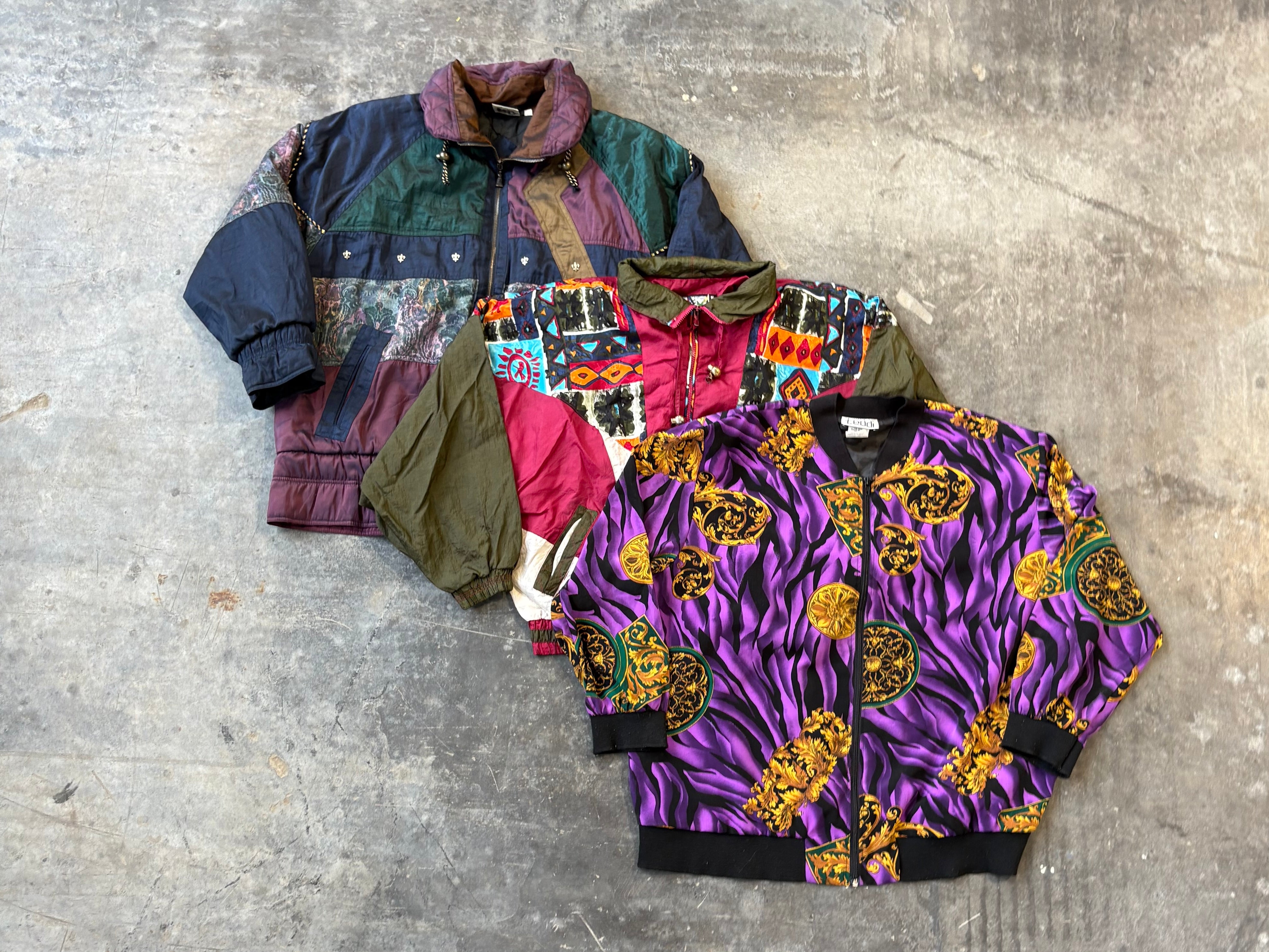 90’s Crazy Color Jackets