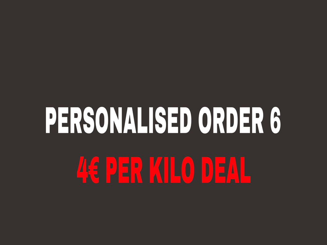 Personalised Order 6