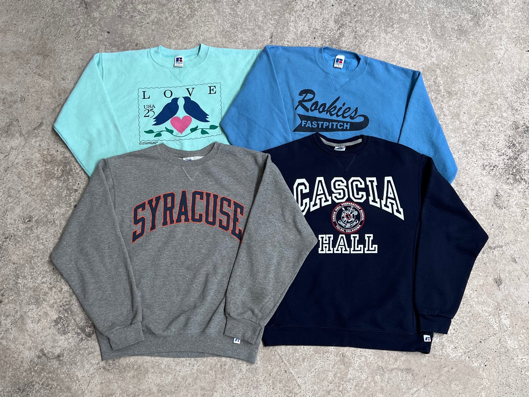 Russell Sweatshirts Vintage Wholesale Europe